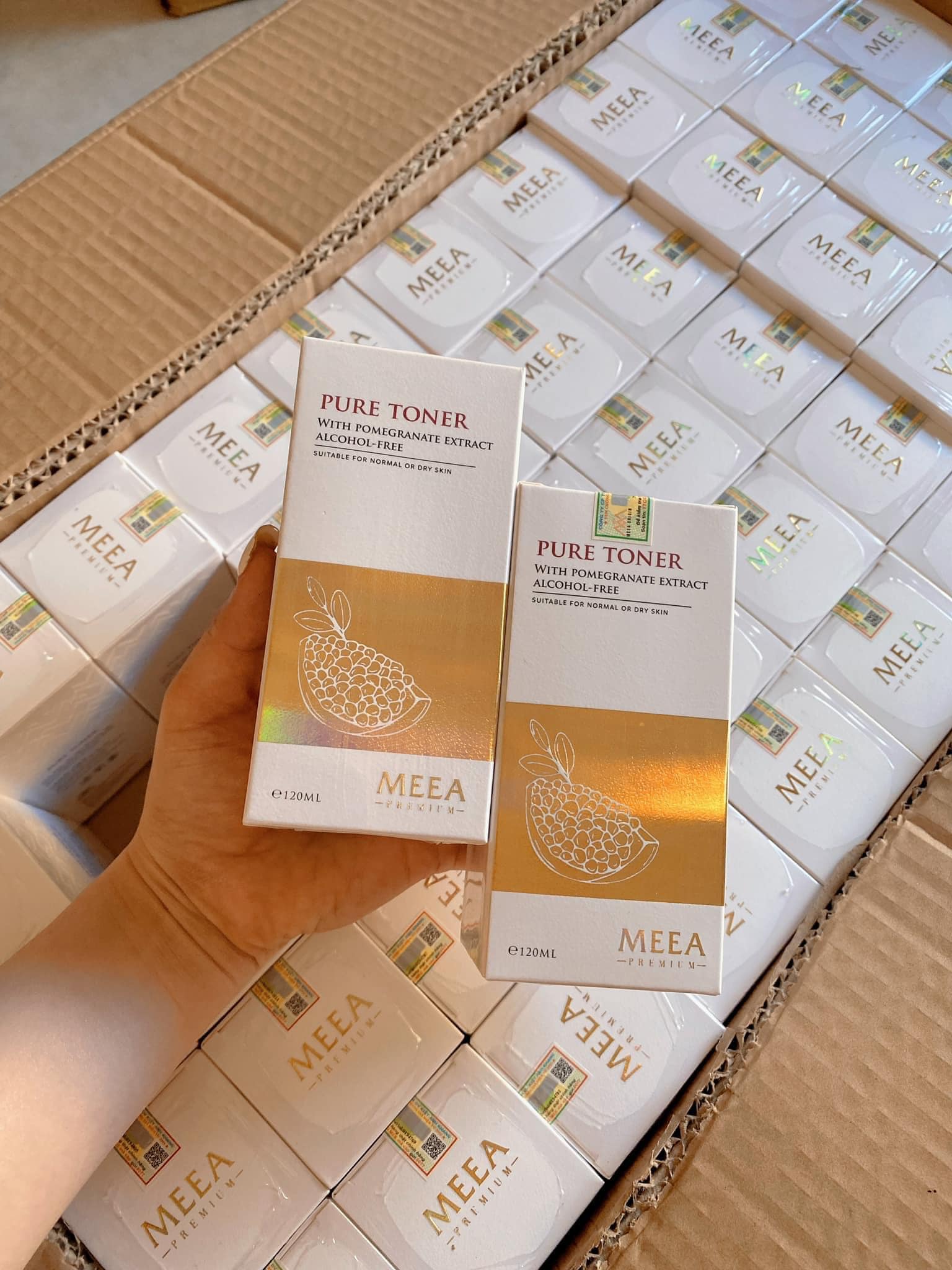 Toner Lựu đỏ Pure MeeA Organic chính hãng