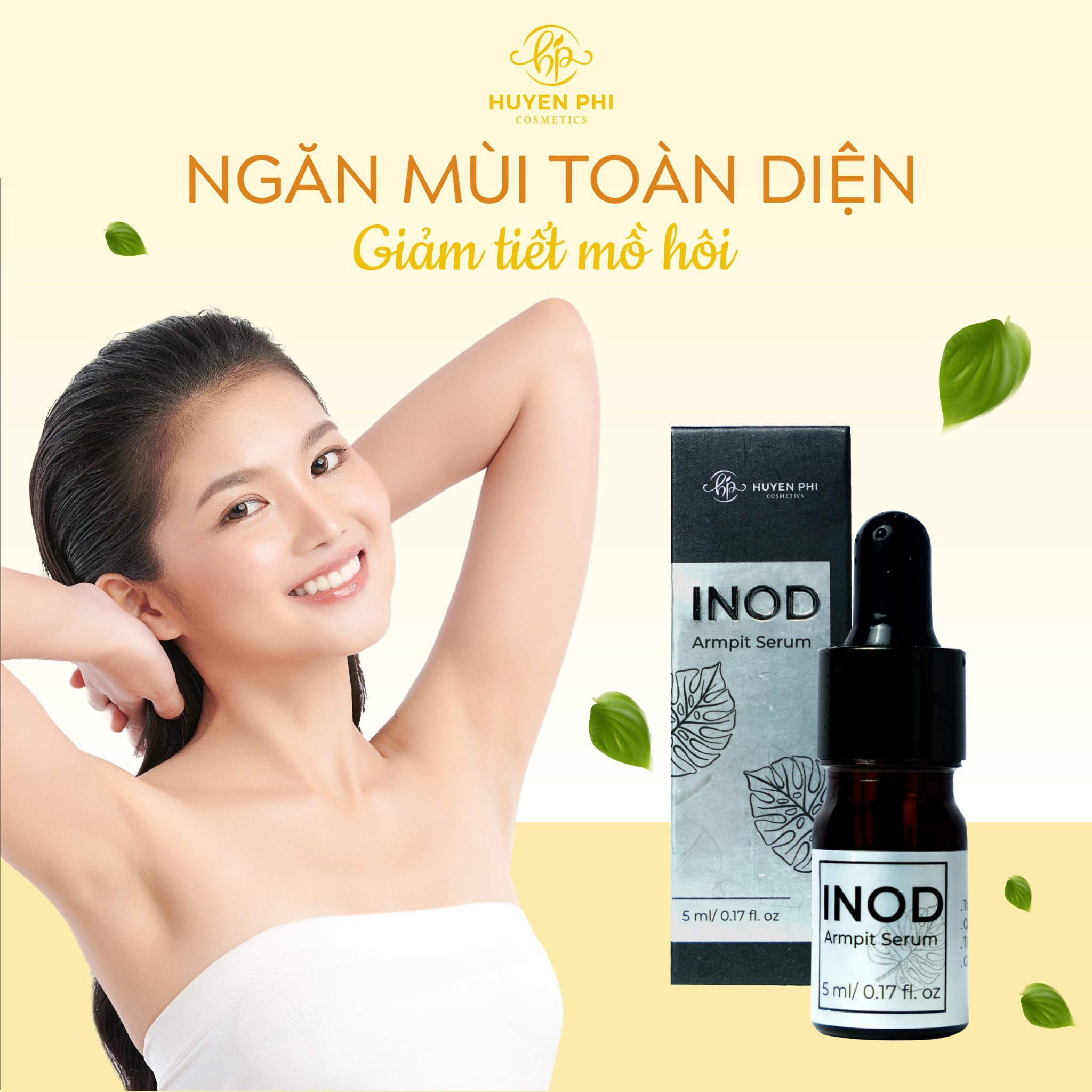 Tinh chất serum Inod Huyền Phi- giảm mùi hôi nách, hôi chân hiệu quả