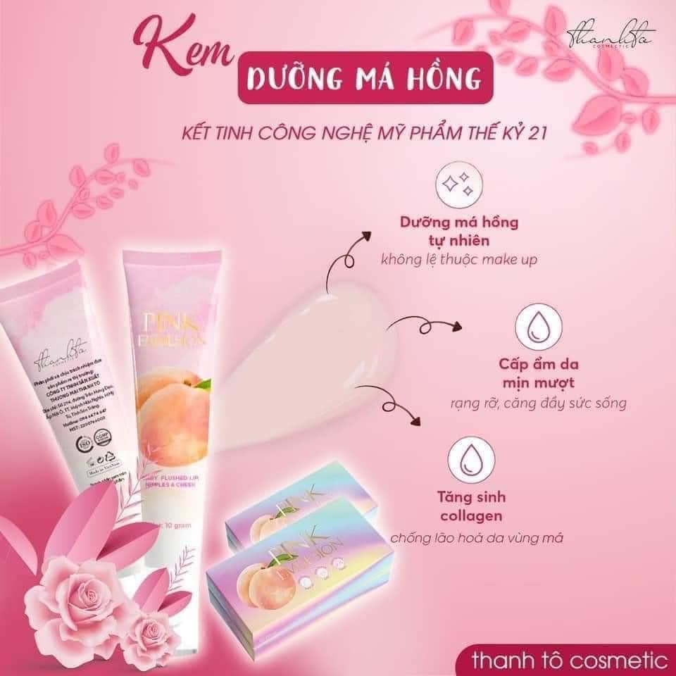 Má Hồng Pink Emulsion môi căng như đào - lời ngọt như mật