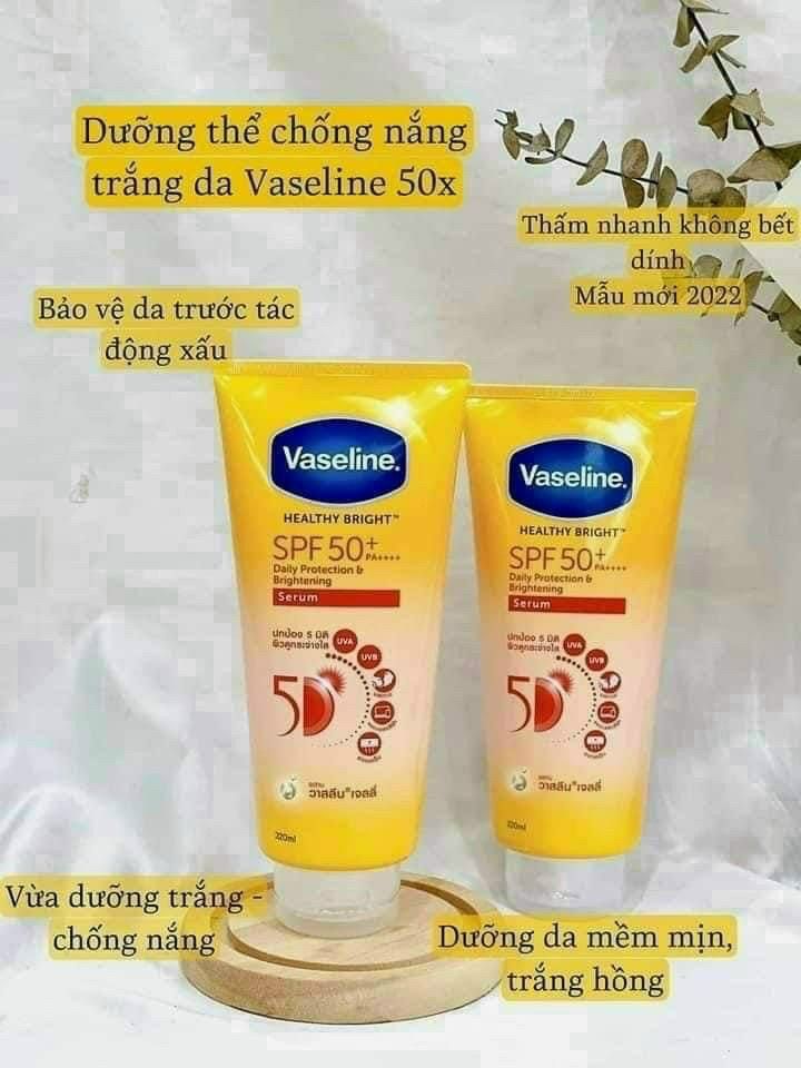 Kem Dưỡng Thể Vaseline Sẵn hàng ở shop