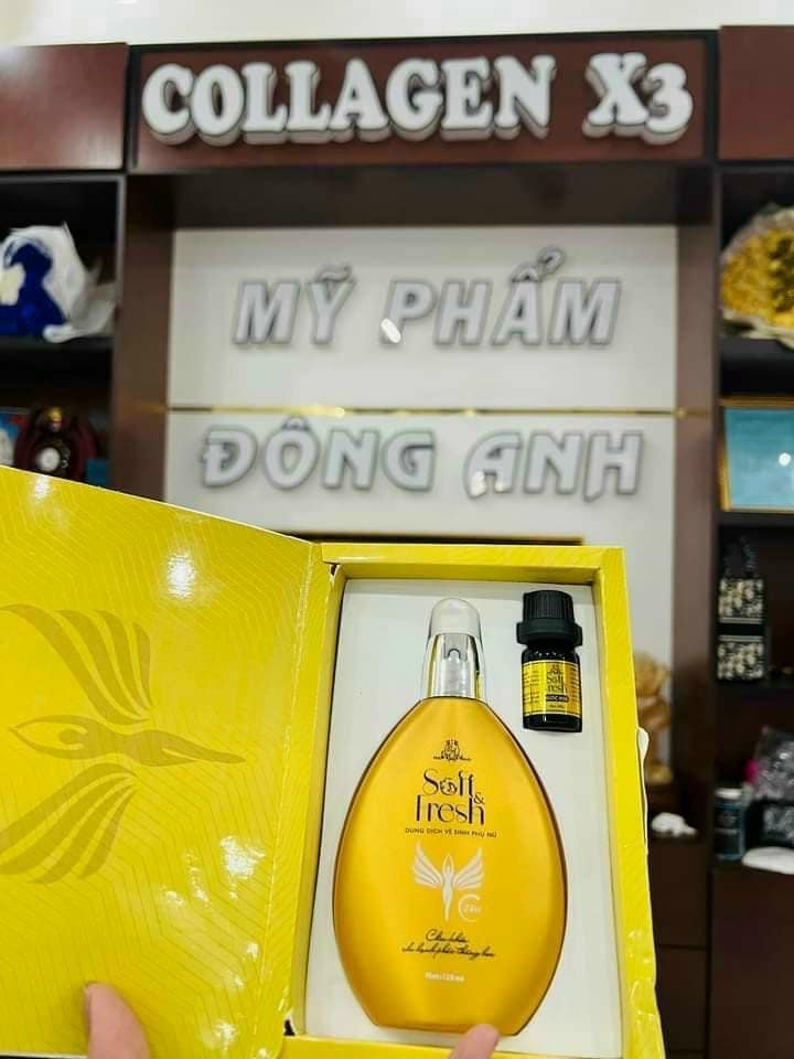 Dung Dịch Vệ Sinh Phụ Nữ Đông Anh Collagen X3 Soft Fresh