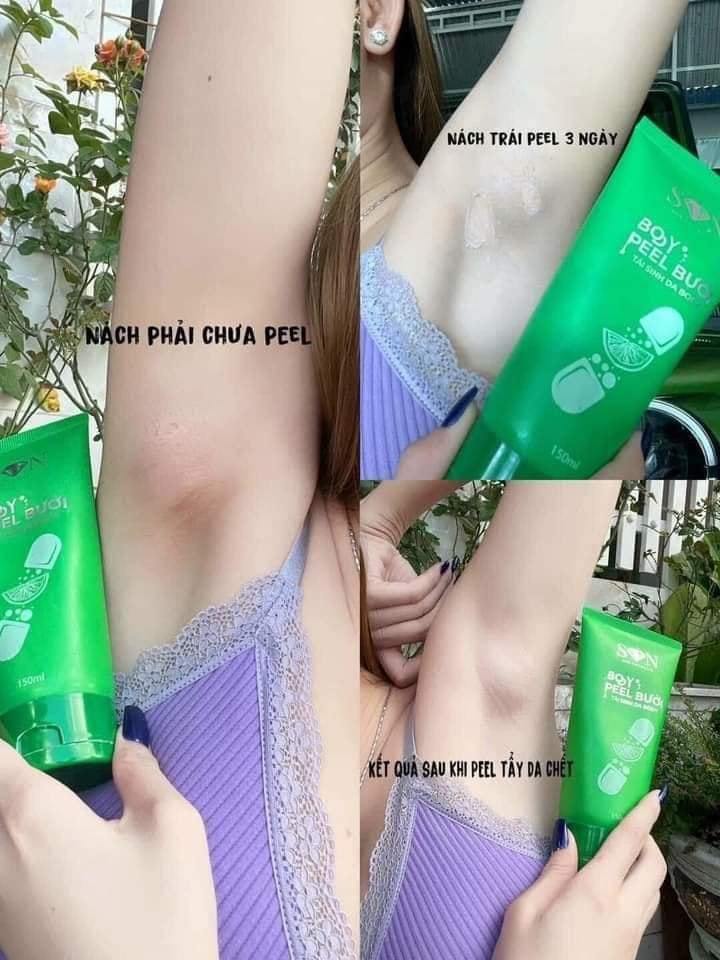 Peel Body Bưởi SON khử thâm nách