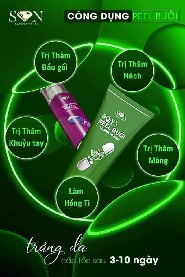 Peel Body Bưởi SON khử thâm nách