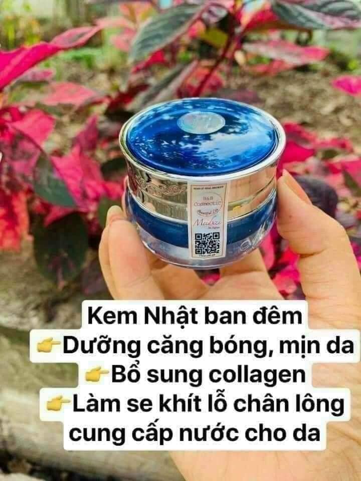 Combo Kem Dưỡng Da Meiduzi Nhật Bản-Nổi Sợ Hãi Của Tàn Nhang Và Nám Da