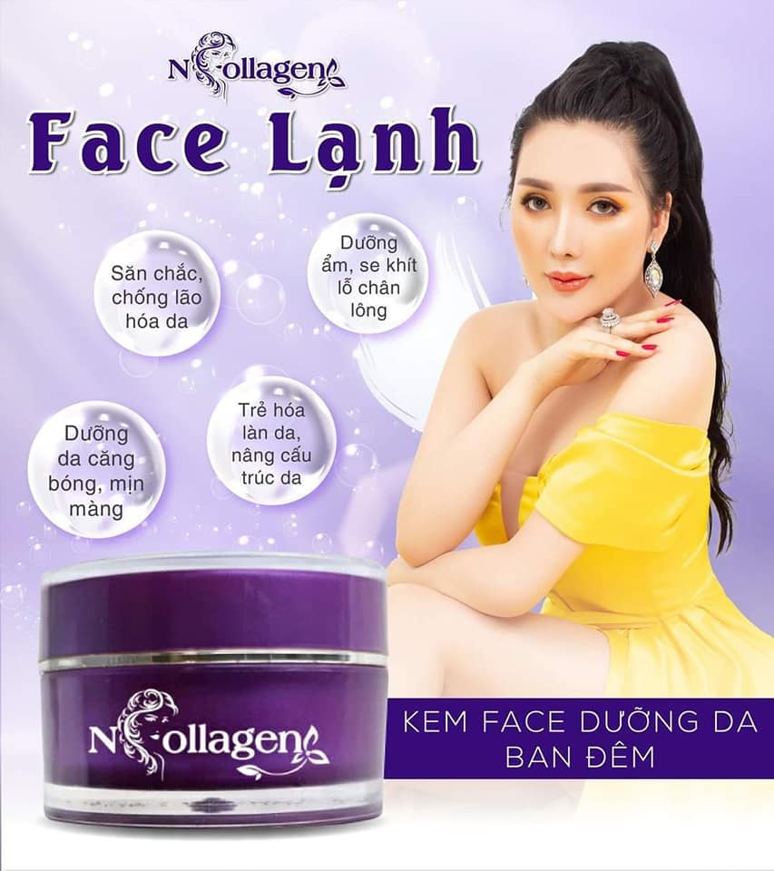 Face Lạnh Ncollagen giúp làn da bạn đẹp tự nhiên