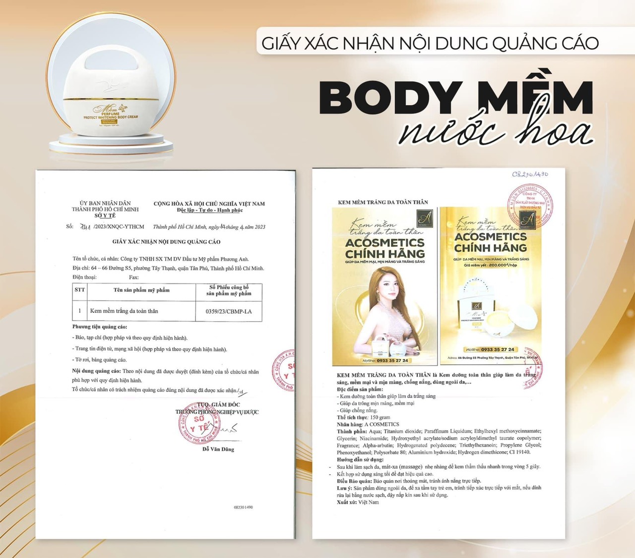 Giấy tờ đầy đủ khi bán Body phiên bản mới năm 2023