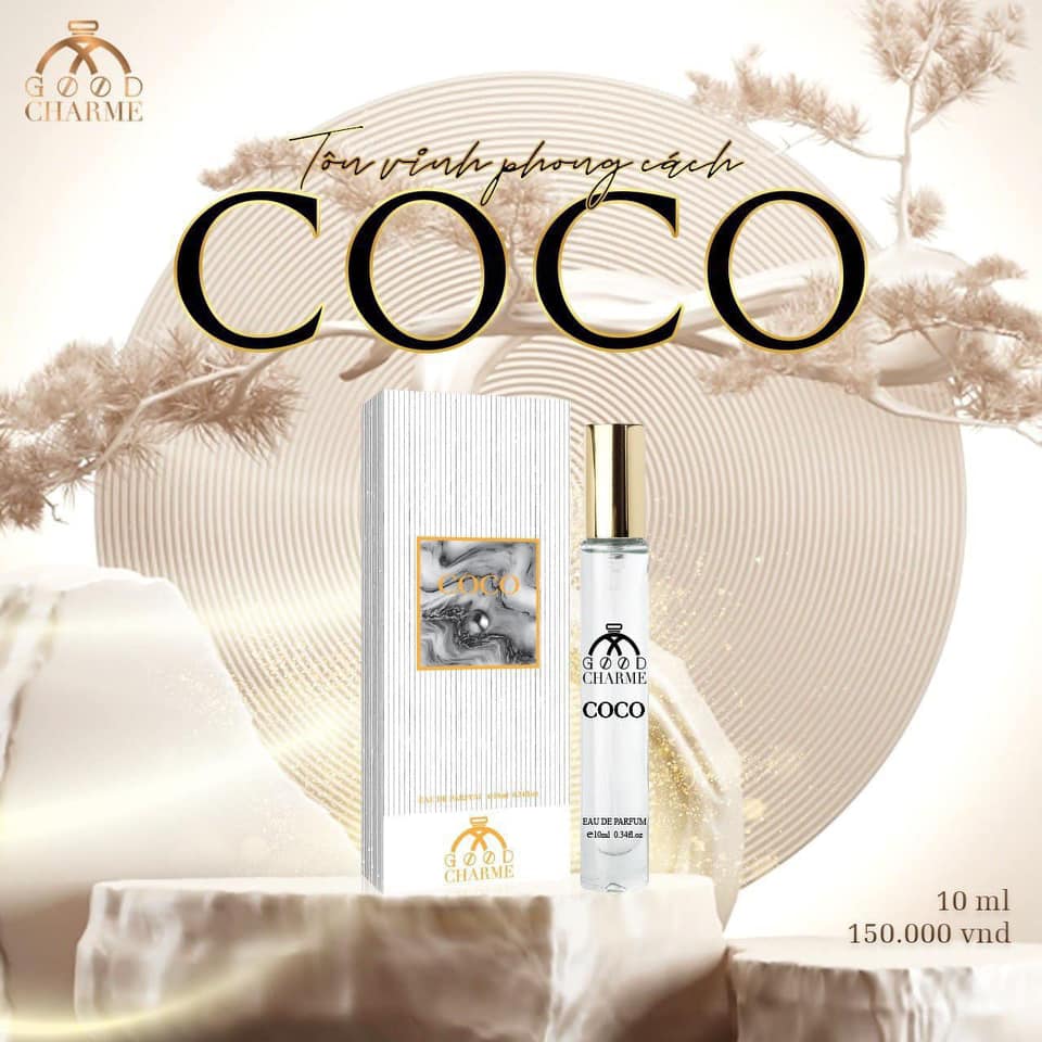 Nước hoa nữ mini CoCo trắng 10ml Good Charme