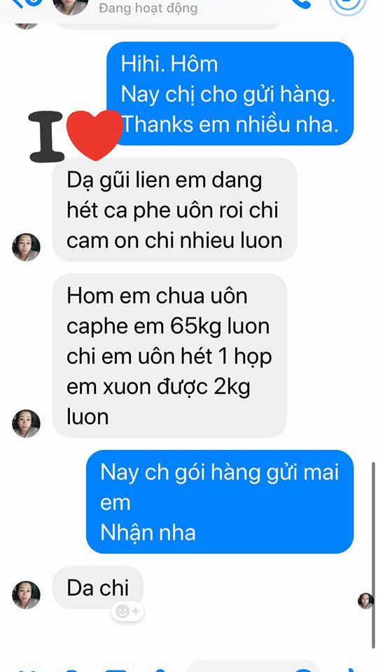 Feedback Cà Phê Xanh