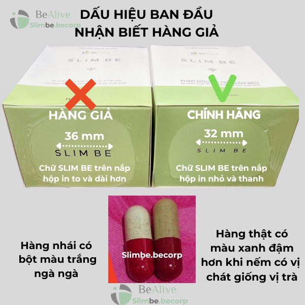 Cảnh báo khách hàng mua phải hàng giả giảm cân Slim Be