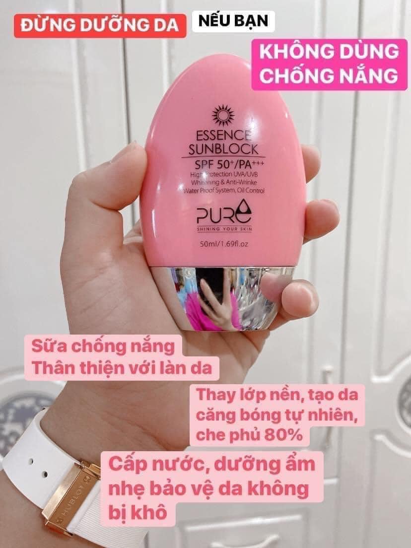 Che nắng thôi chưa đủ vì cần trợ thủ Essence SunBlock