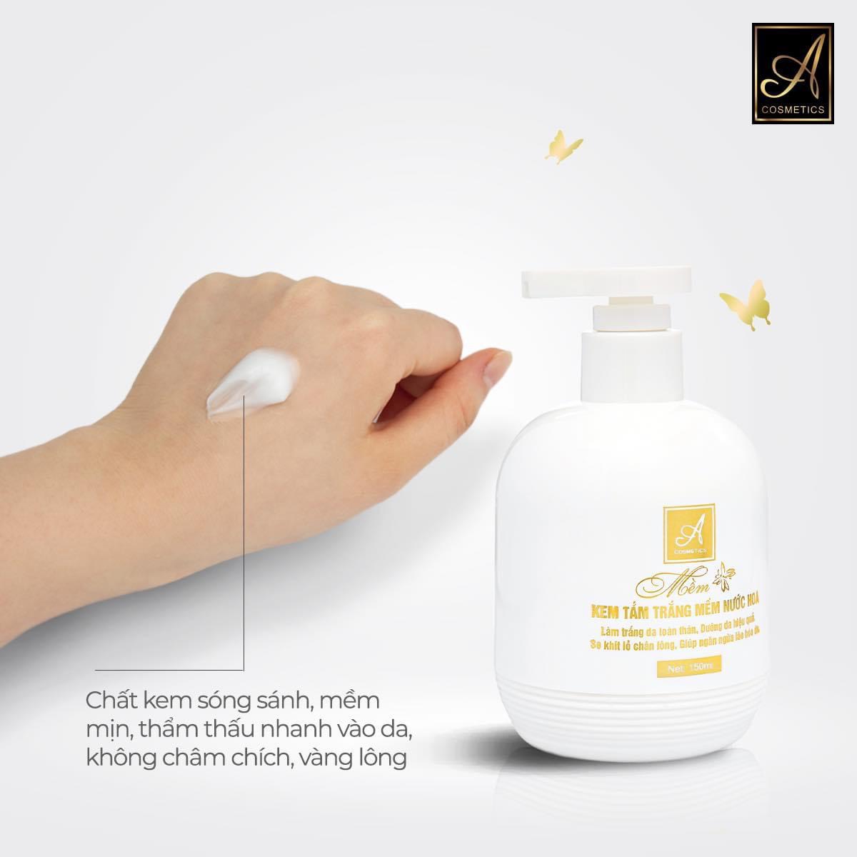 Tắm trắng mềm nước hoa