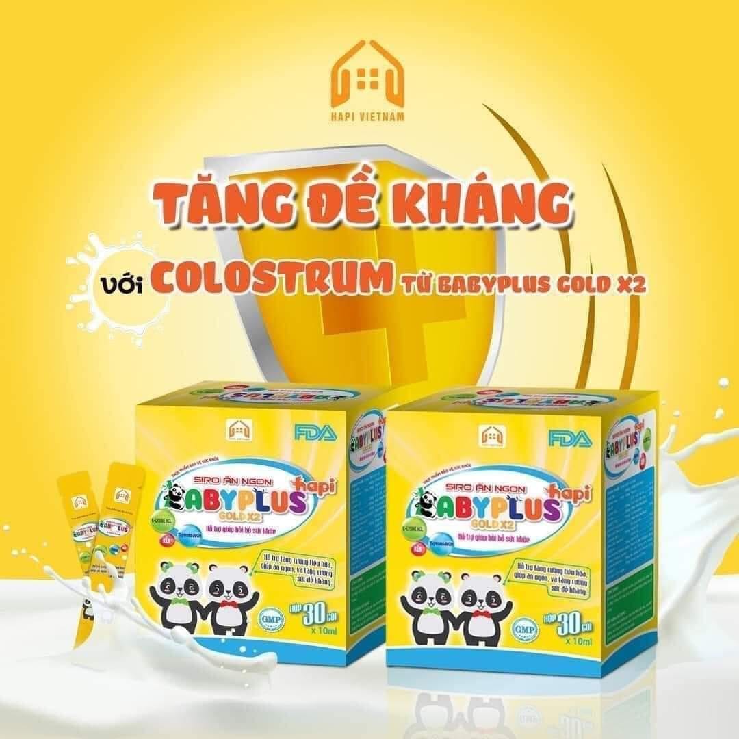 8 lí do vì sao chọn siro BaBY Plus Gold X2 cho con sử dụng