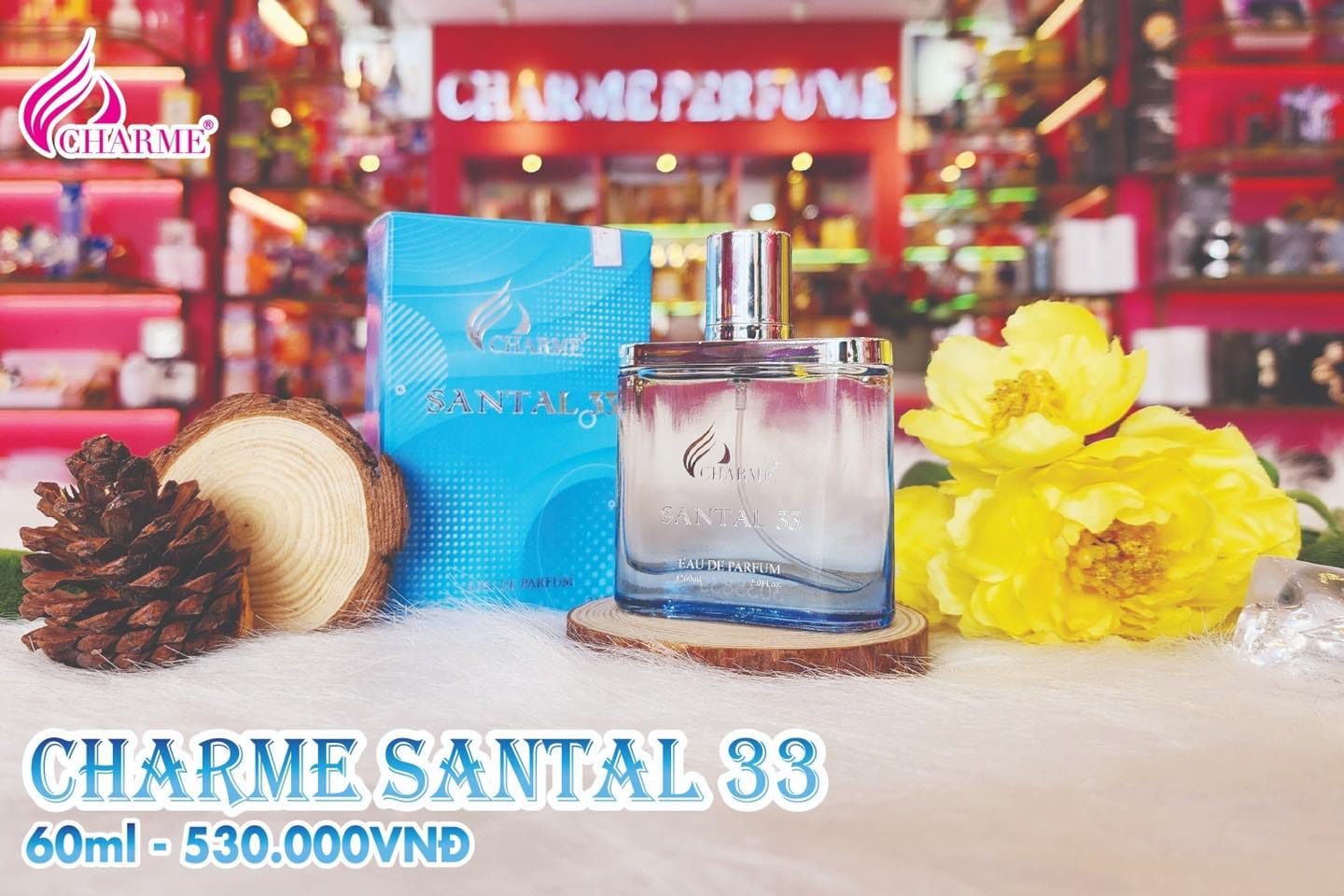 Mùi hương Charme Santal 33 đặc biệt bởi sự tối giản của mình