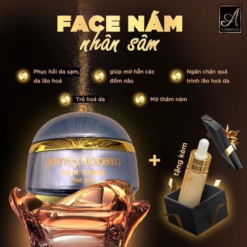 Kem Face Nám Nhân Sâm Ginseng Melasma- A Cosmetics