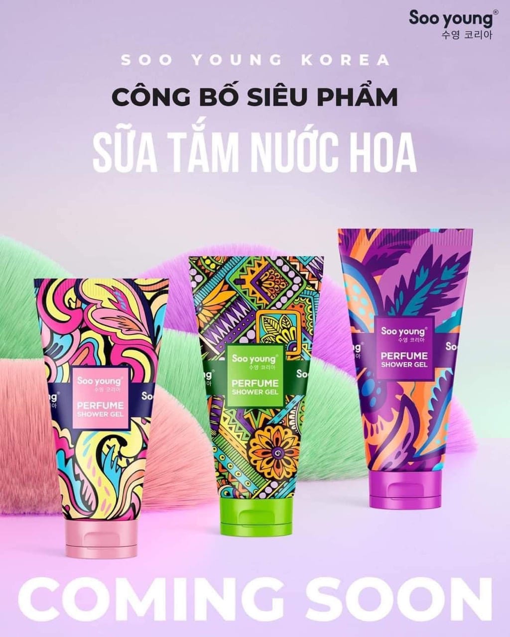 Sữa tắm nước hoa Pháp sẽ là sản phẩm bán lẻ chính thức của Soo Young