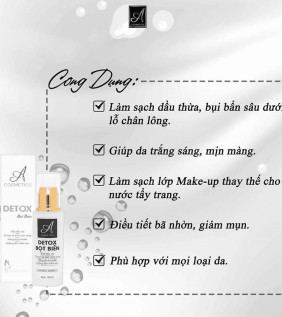 Detox bọt biển - A Cosmetics.
