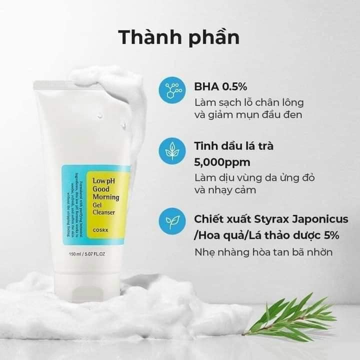 Sữa rửa mặt Corsx sản phẩm không cần review nhiều vì dùng em này thích thật sự