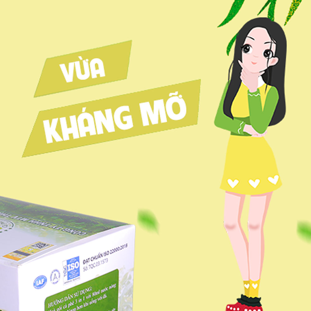 Giữ mãi thanh xuân với vóc dáng thon gọn cùng cà phê Xanh