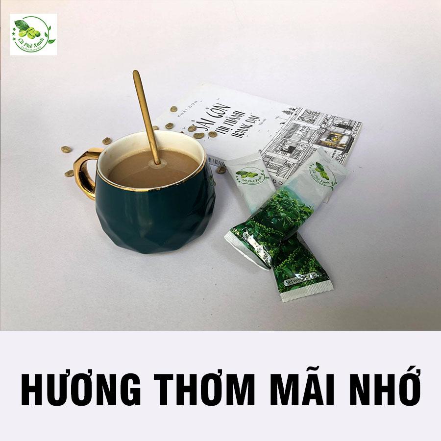 Bắt đầu ngày mới cùng tách cà phê xanh đắng nhẹ, ngọt thanh