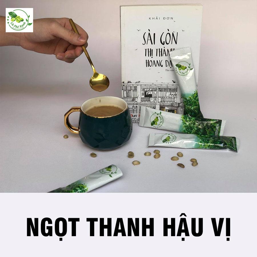 Bắt đầu ngày mới cùng tách cà phê xanh đắng nhẹ, ngọt thanh