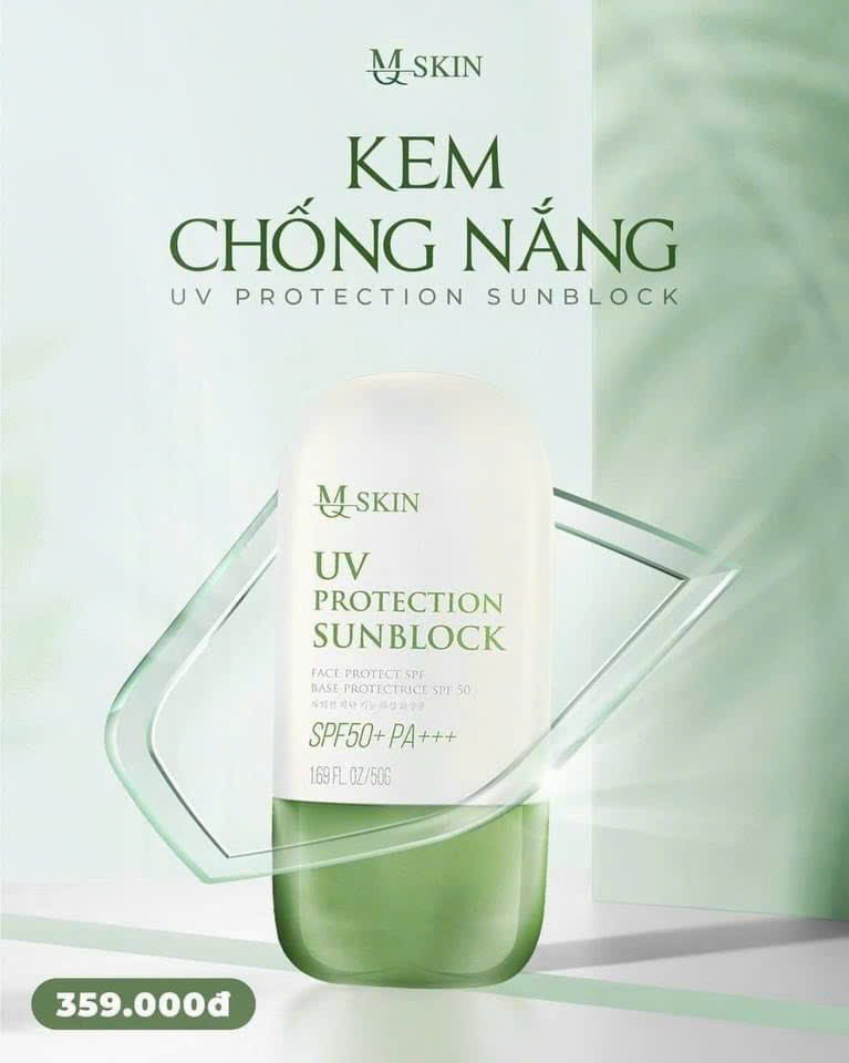 Chống nắng MQ skin em sẵn kho nhìu