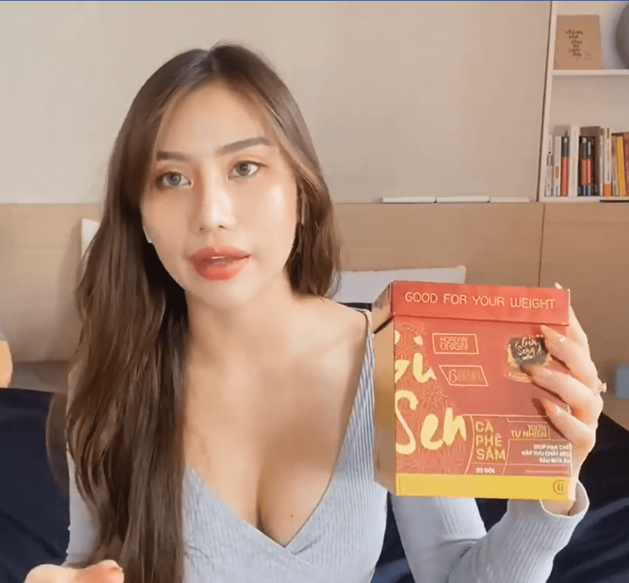 Trang lê và bí quyết giữ dáng với cà phê sâm