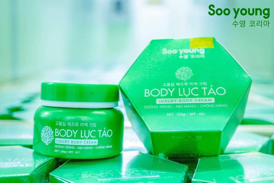 Kem Body Lục Tảo Soo Young