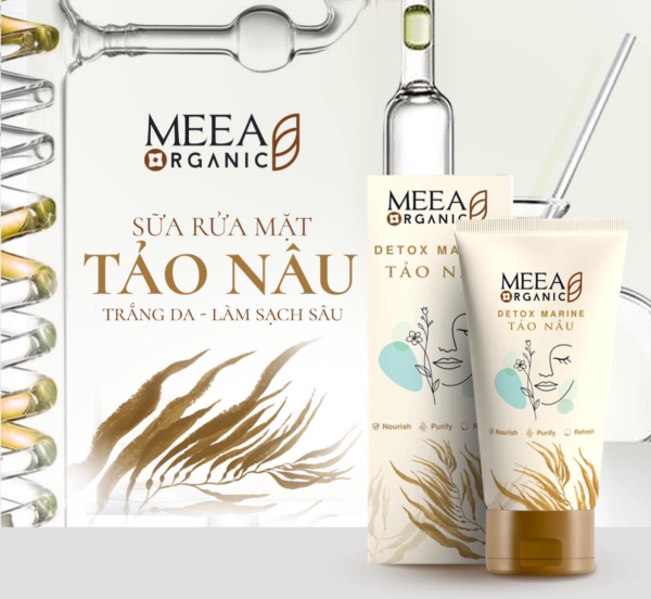 SỮA RỬA MẶT TẢO NÂU - DETOX