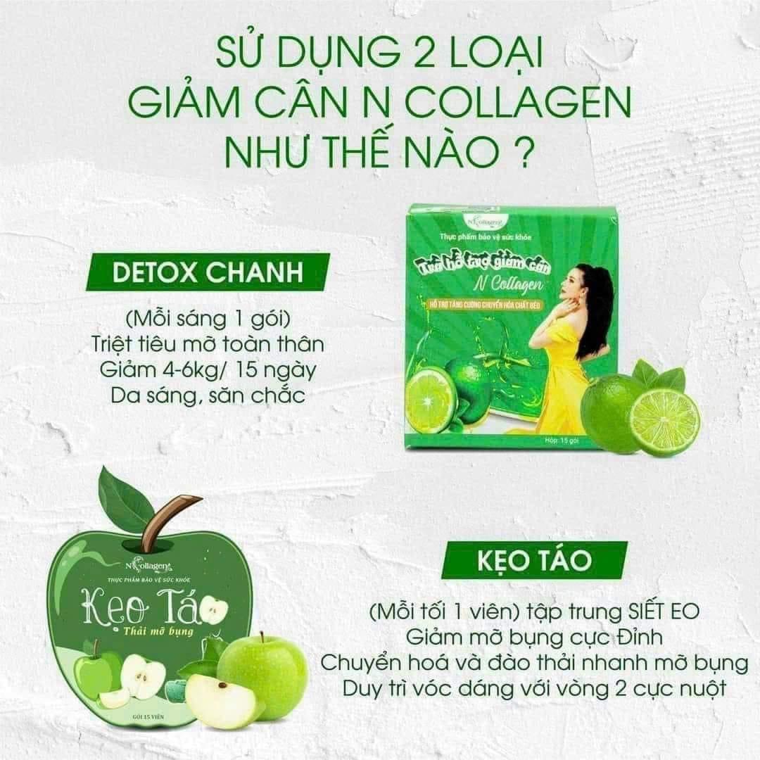 Ăn kiêng 1 tháng vẫn không bằng 1 liệu trình Chanh và Táo NHÀ N Collagen