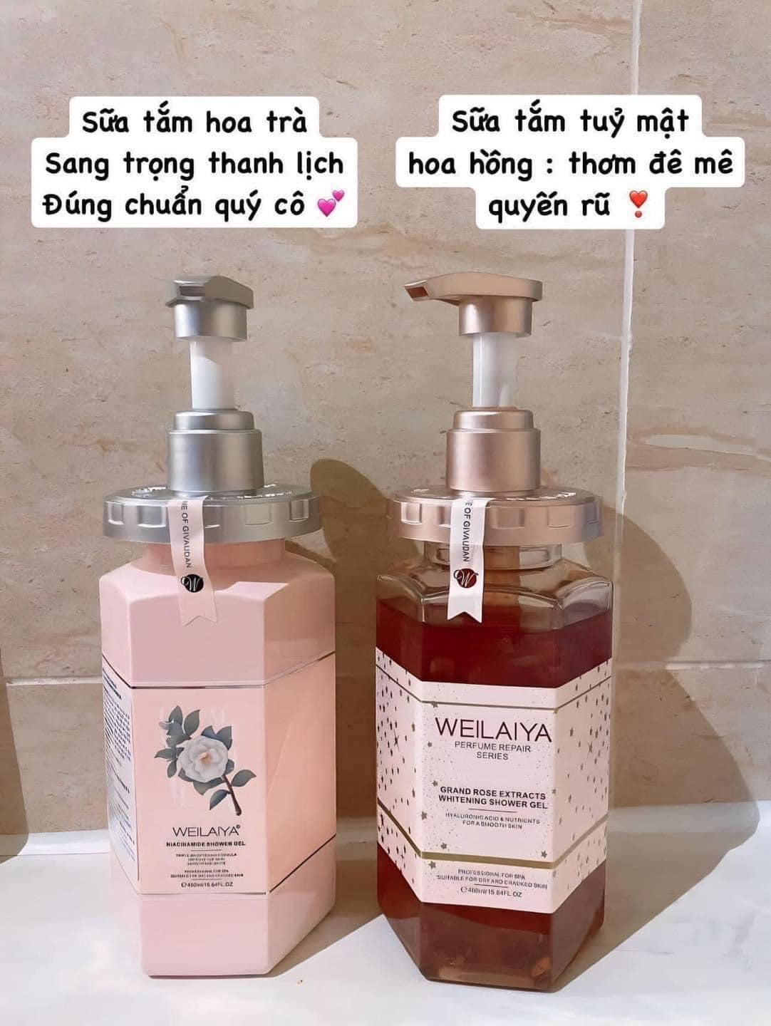 Sữa Tắm Weilaiya Em í đang là best seller mới nhất của dòng Vaseline cao cấp đây ạ