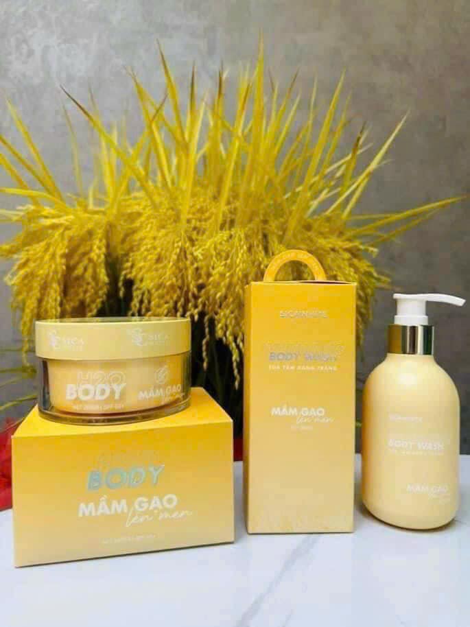 Body H2O Mầm gạo lên men