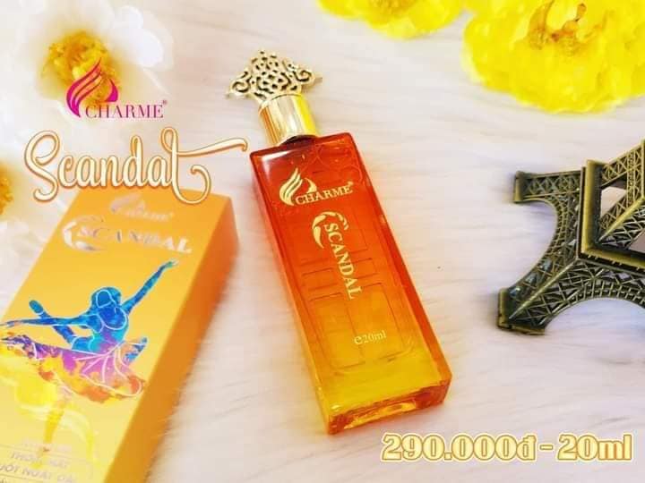 Xịt khử mùi hương nước hoa nữ Charme Scandal 20m