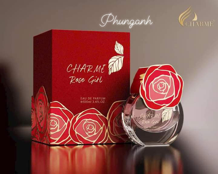 Đỉnh cao về sự quý phái mà tao nhã mùi hương Charme Rose Girl