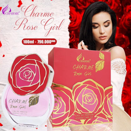 Nước Hoa Nữ Charme Rose Girl 100ml