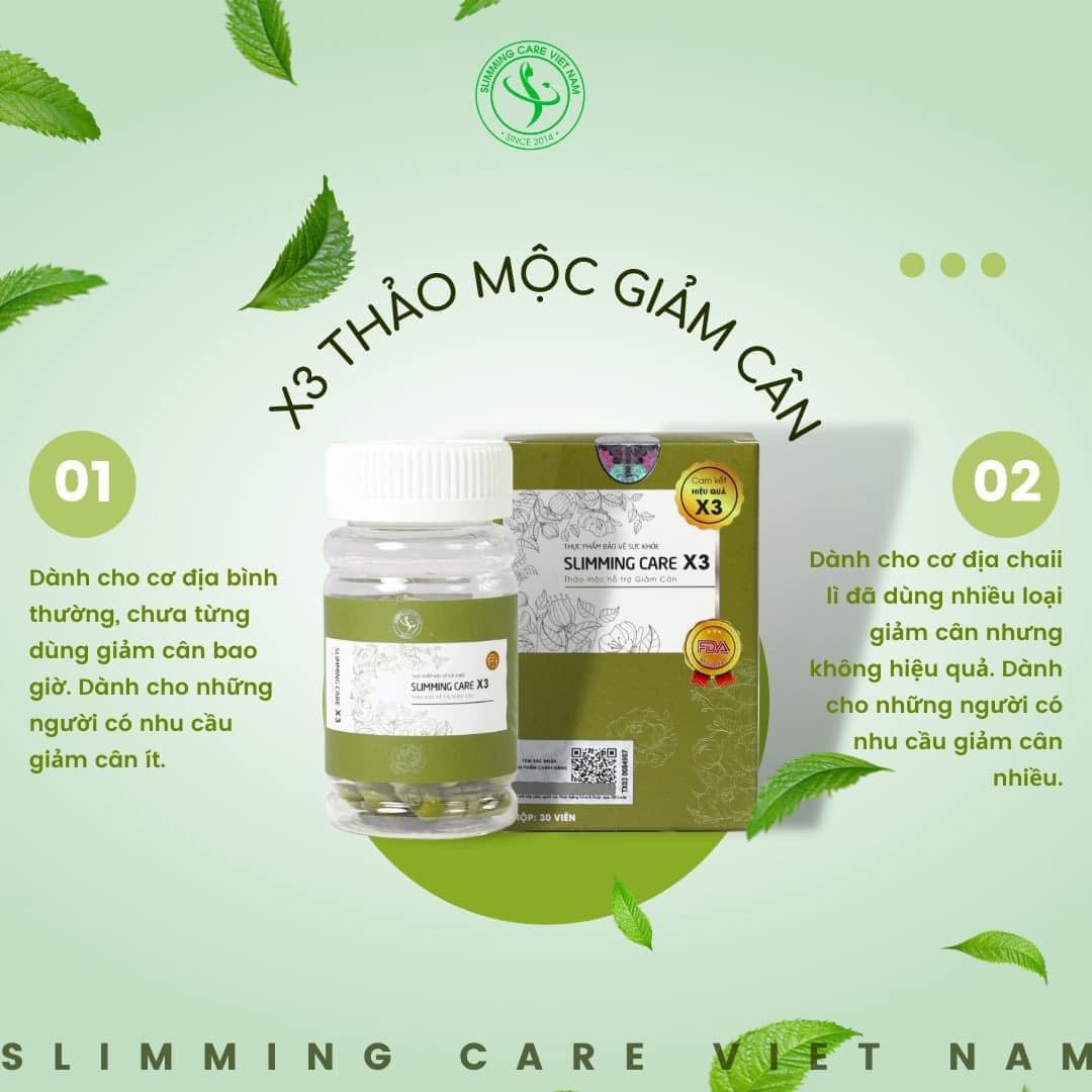 Viên Uống Giảm Cân  Slimming Care bán mát tay nhất năm