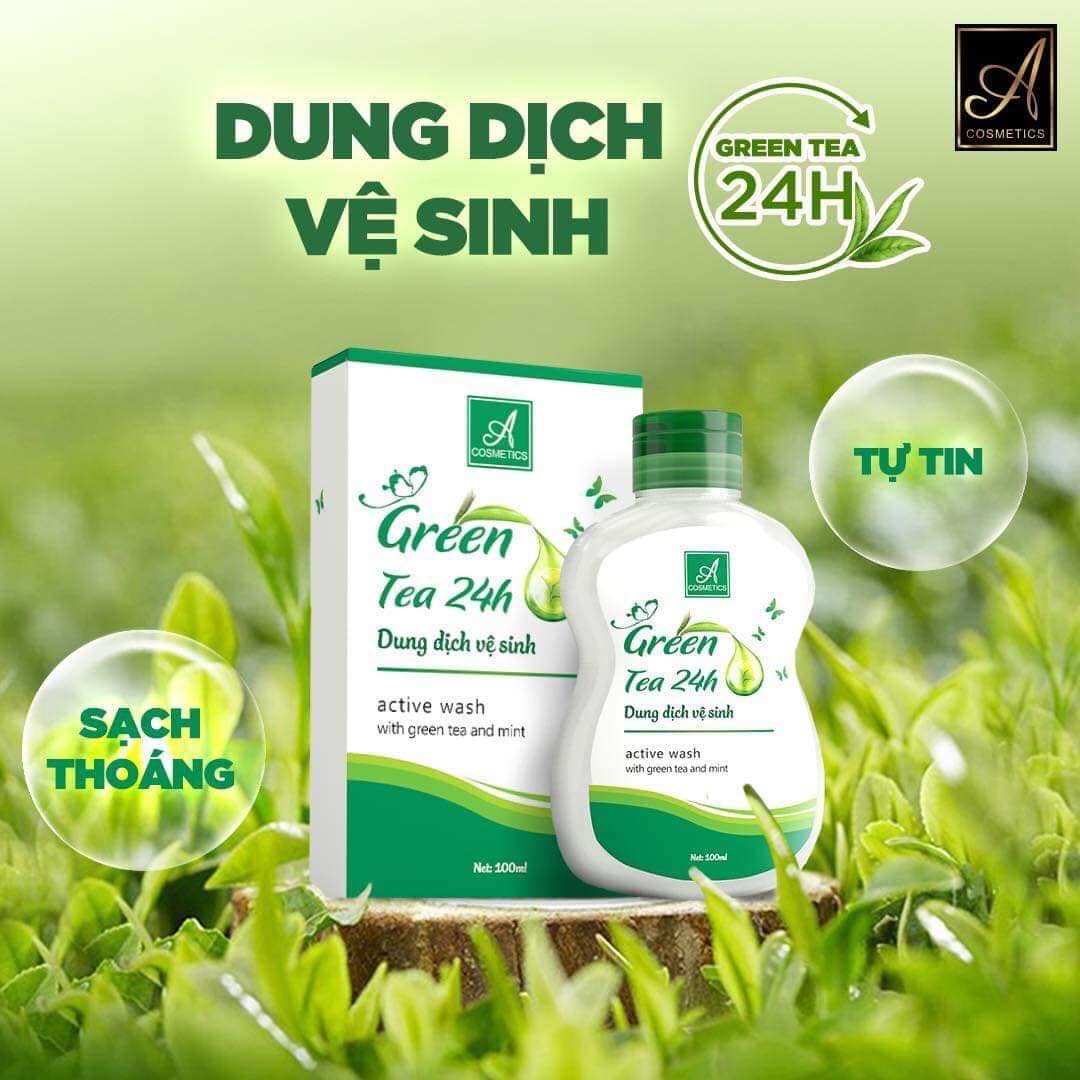 Dung Dịch Vệ Sinh Trà Xanh A Đánh bay mọi rắc rối