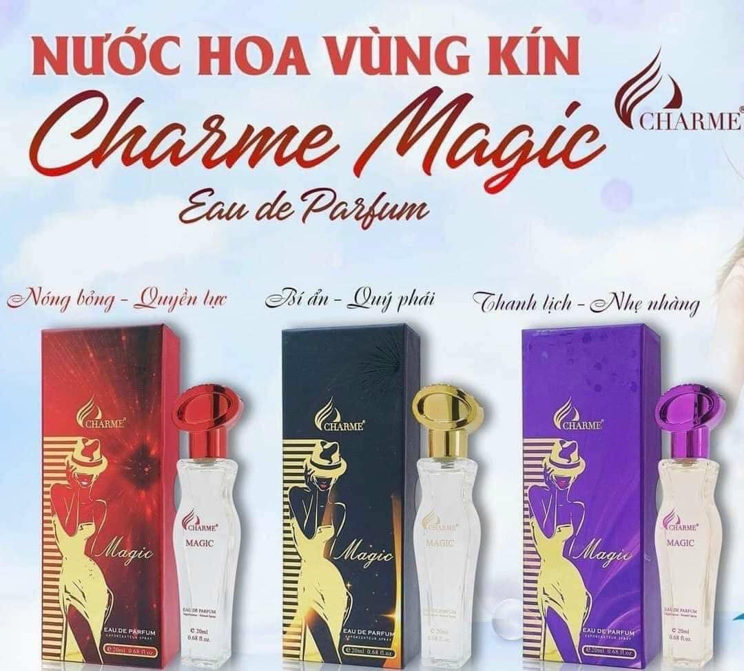 Nước hoa vùng kín Charme 20ml mẫu mới ưng xĩu luôn khách ơ