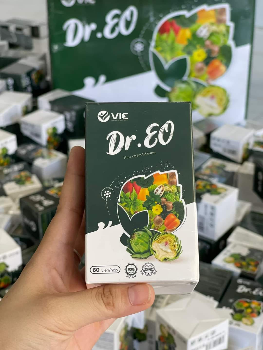 Uống gì cũng được Ăn gì cũng được  Đừng quên Uống Dr Eo là được