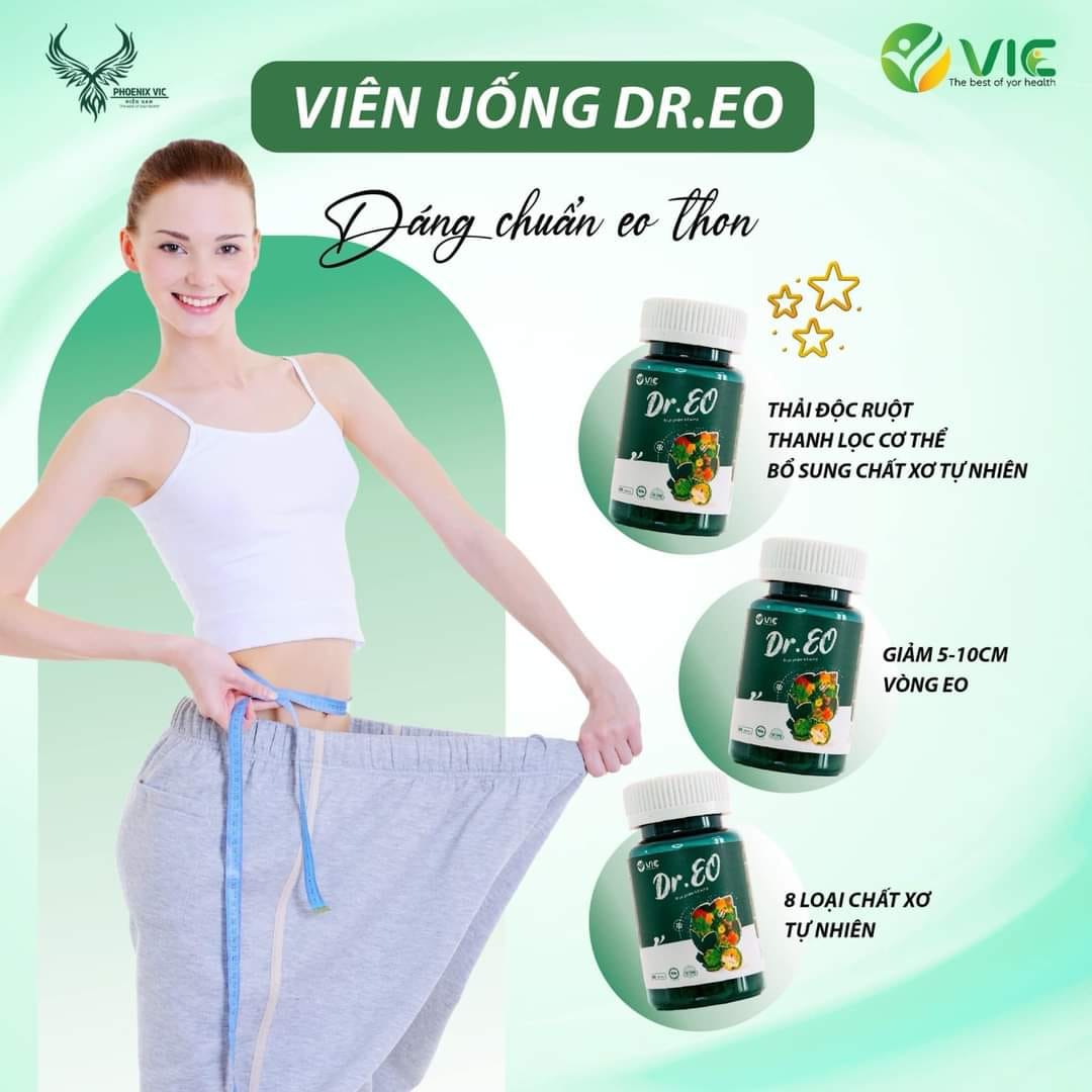 Uống gì cũng được Ăn gì cũng được  Đừng quên Uống Dr Eo là được