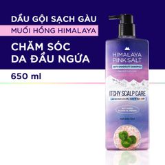 Dầu Gội Sạch Gàu Muối Hồng Himalaya Itchy Scalp Care Hàn Quốc Giảm Tế Bào Chết