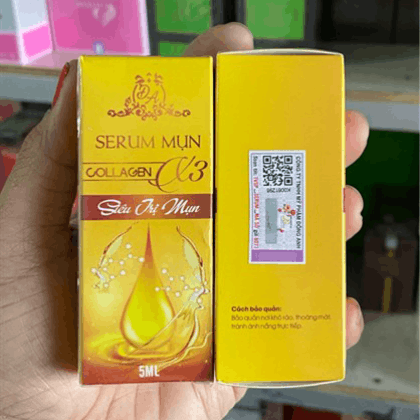 Serum Giảm Mụn Collagen X3 Mỹ Phẩm Đông Anh