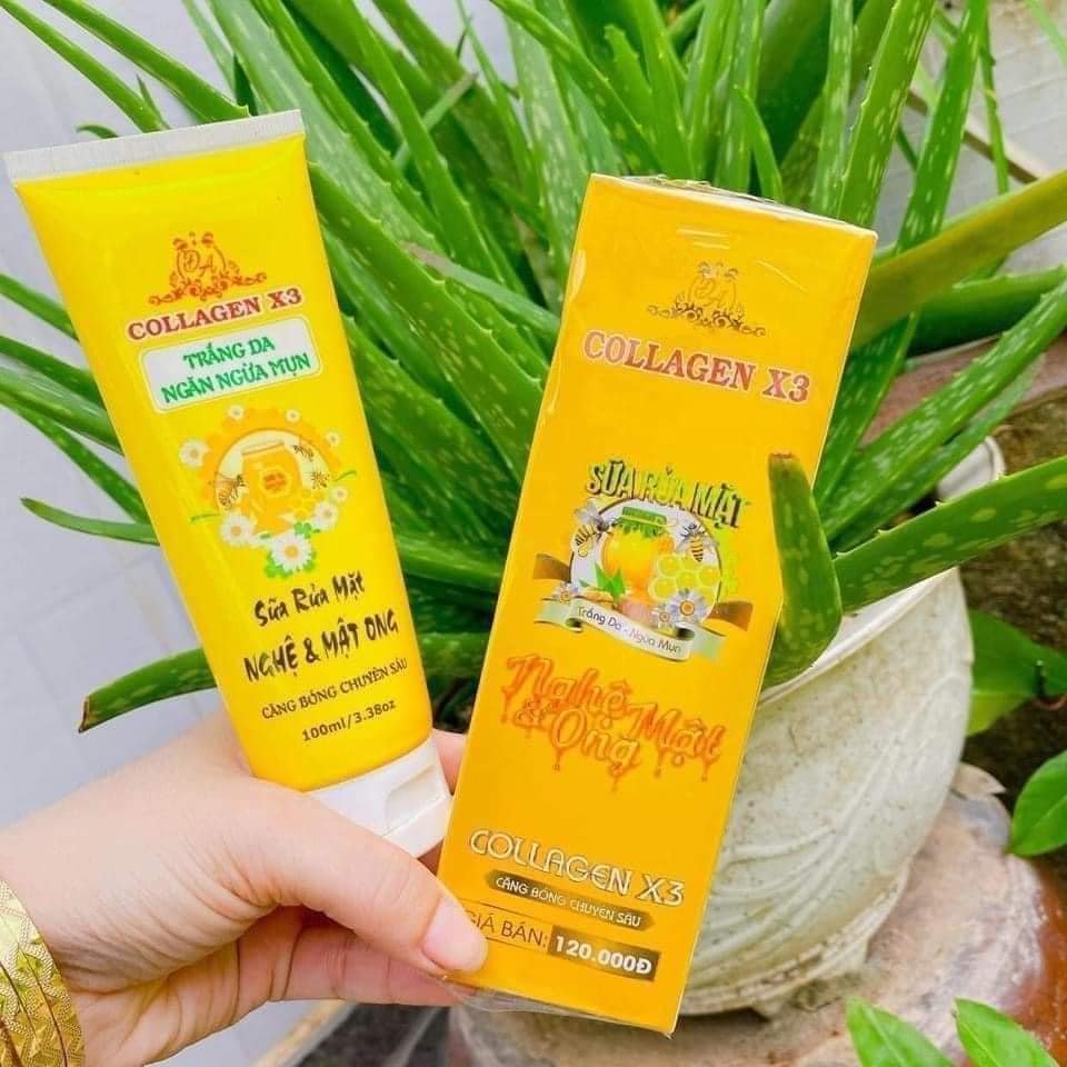 Sữa Rửa Mặt Collagen X3 Mỹ Phẩm Đông Anh