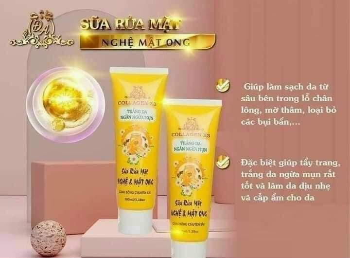 Sữa Rửa Mặt Collagen X3 Mỹ Phẩm Đông Anh