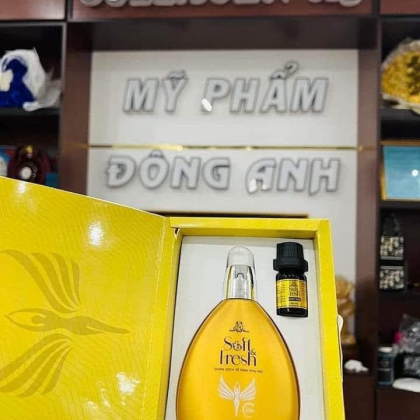 Dung Dịch Vệ Sinh Phụ Nữ Soft Fresh Mỹ Phẩm Đông Anh Collagen X3