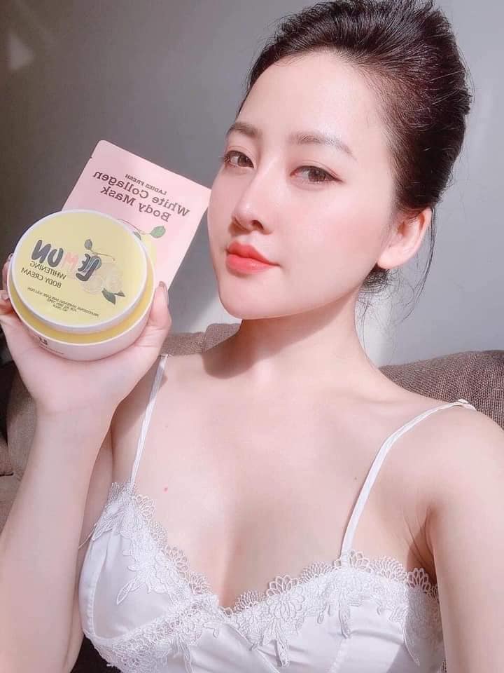 Kem body Lemon kích trắng - MÊ MẨN LẮM CÁC CHẾ ƠI