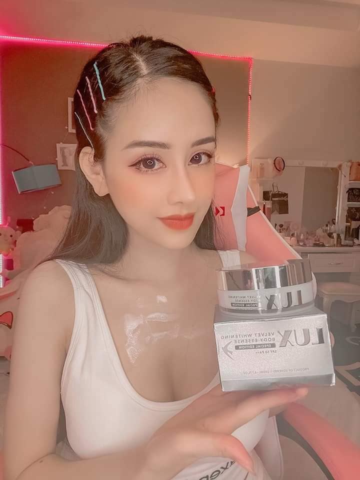 Kem body Lux trắng mịn sau 10 ngày sử dụng