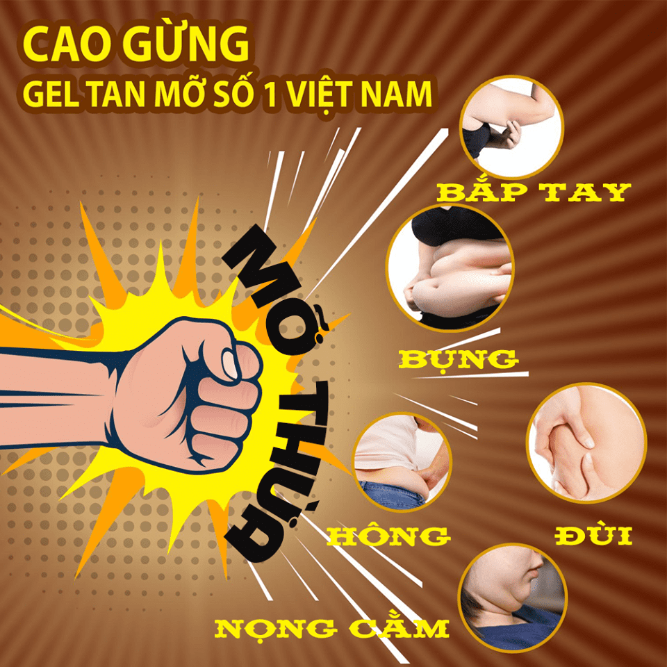 Ở đâu có mỡ thừa ở đó có cao gừng