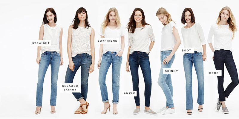 Xưởng ANN có đầy đủ các loại quần jeans nữ phù hợp với nhiều đối tượng